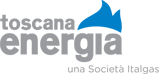Logo Toscana Energia - Italgas